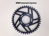 EMPowered Cycles Lekkie bling ring 42 tooth anodized black