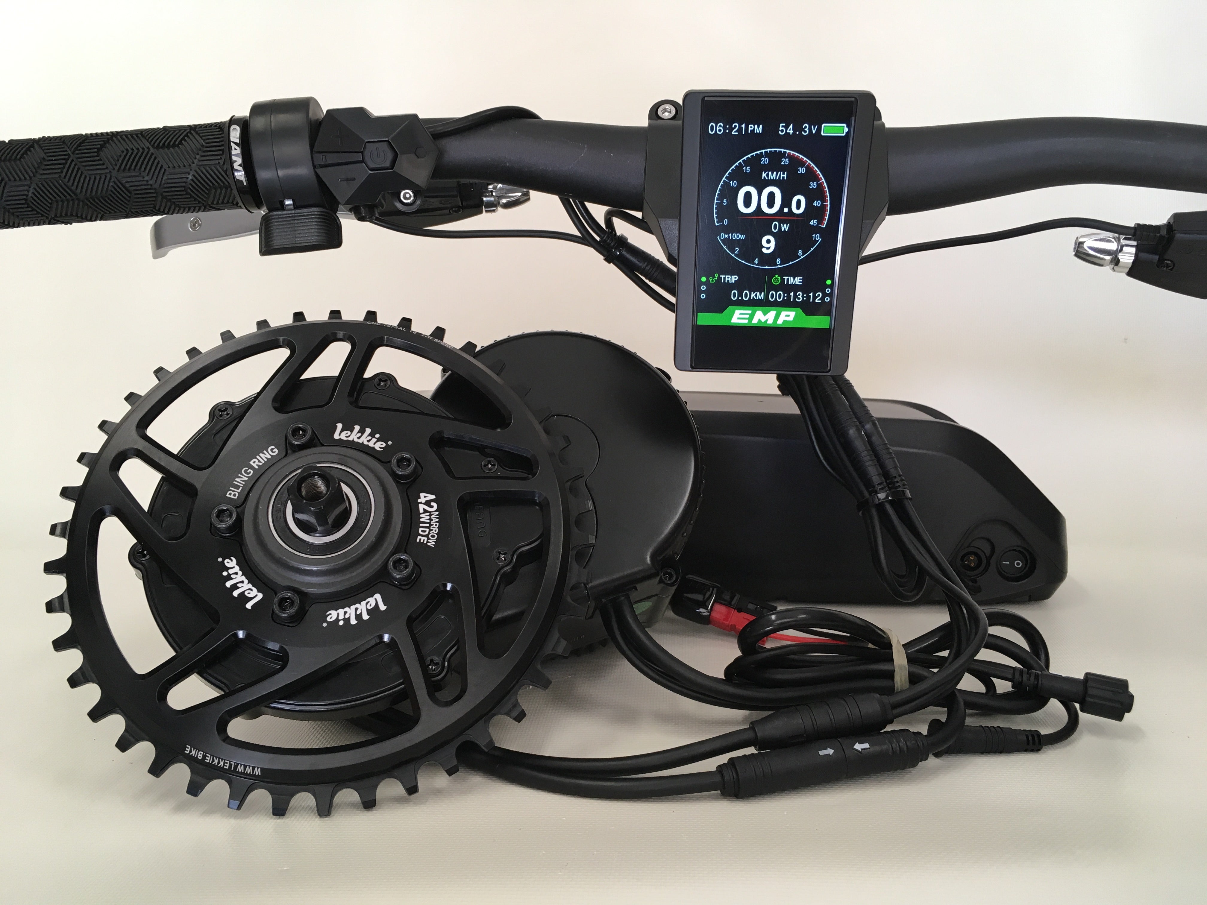 Complete mid drive e-bike kit 48 volt 750 watt Bafang